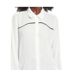 Chic Piping Blouse